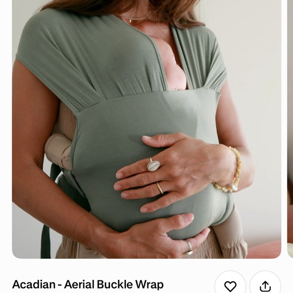WildBird Buckle Wrap in Soft Green